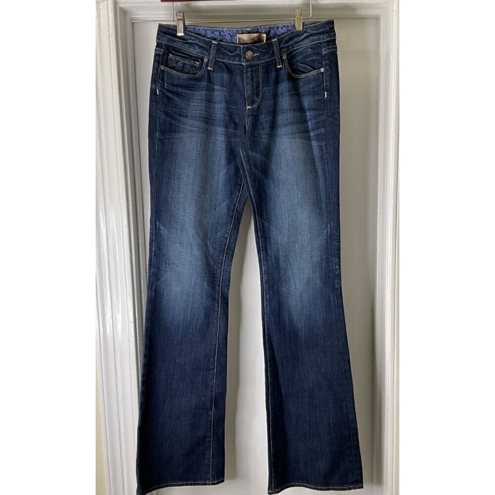 Paige Premium Jeans Womens Hollywood Hills Low Bootcut Sz 29